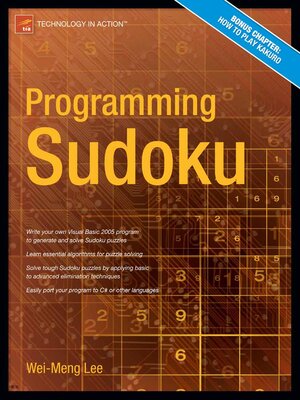 cover image of Programming Sudoku